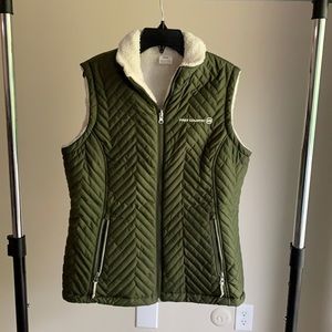 Fleece lined vest (reversible)